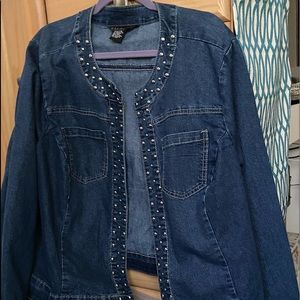 Baccini Jean Jacket, Size22/24W